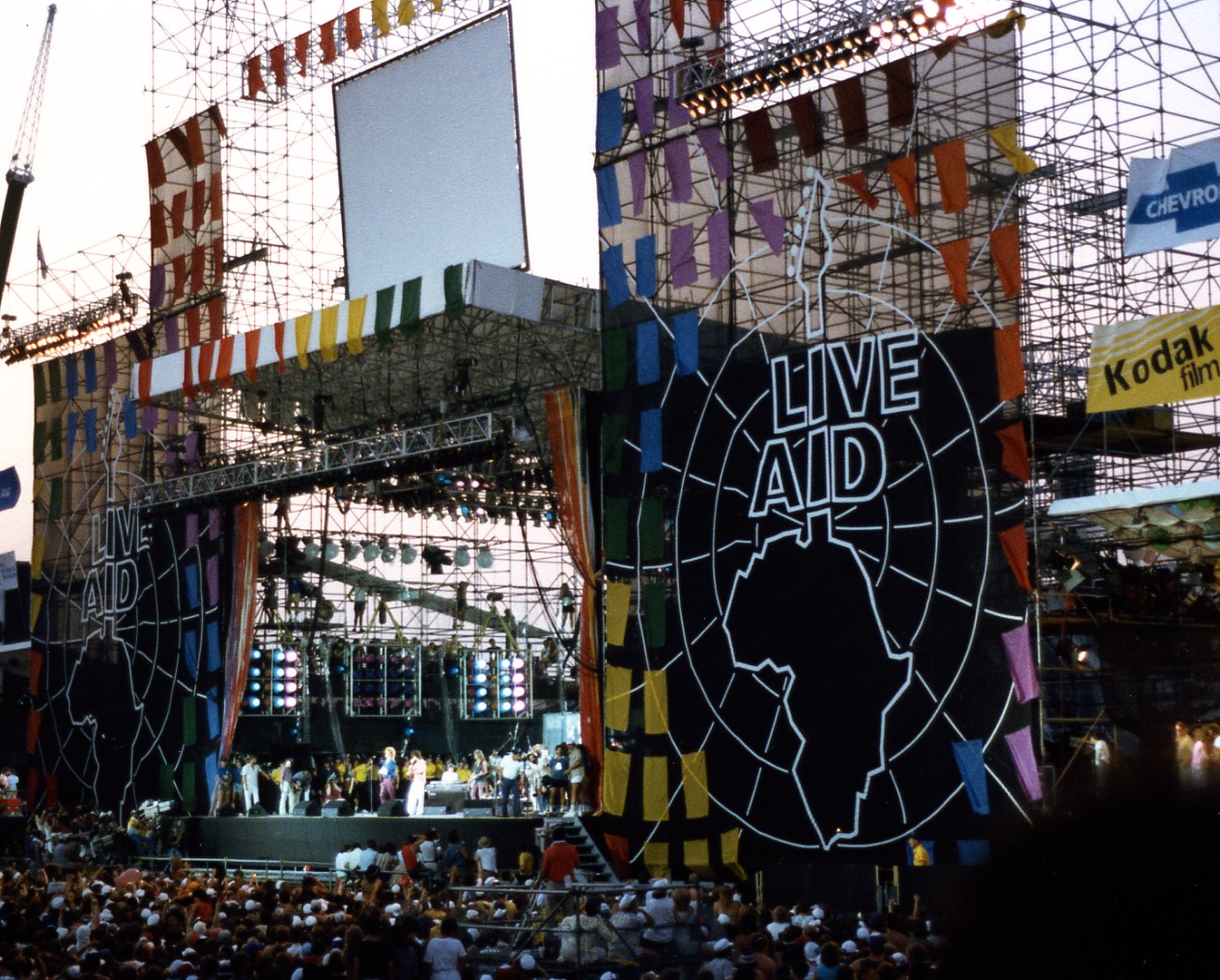 Live Aid at JFK Stadium Philadelphia